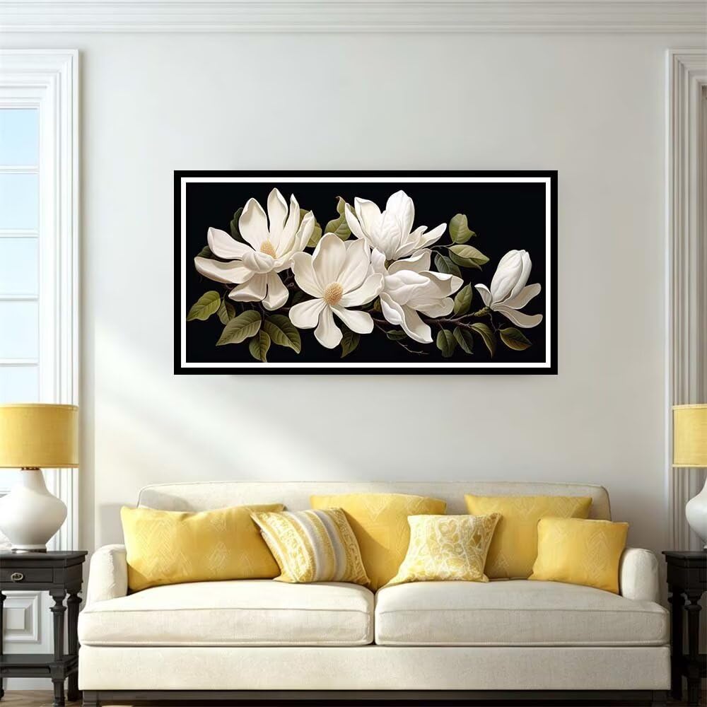 Diamond Painting Eckige Steine Magnolie Diamond Painting Bilder -L521