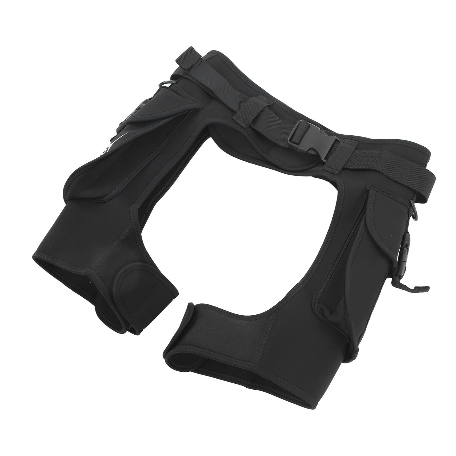 ubersweet Ubersweet® Diving Shorts, wear-Resistant Neoprene Wetsuits Protective Open Crotch Shorts with Swimming Pocket (M)-picture-40