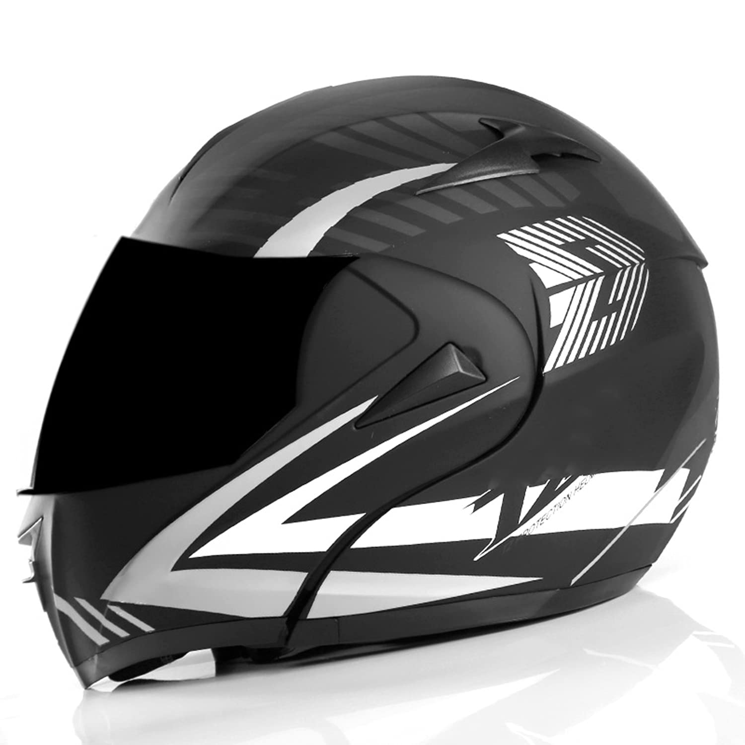 Buy ZHEN Adults Keep Warm Full Face Motorcycle Helmet,Integrated