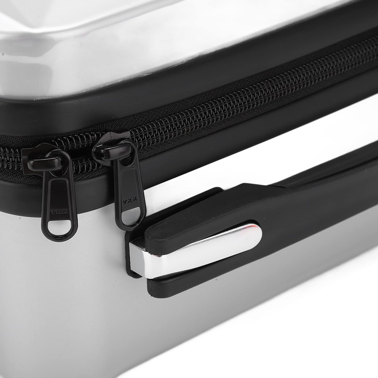 plplaaoo Borsa a tracolla impermeabile per drone Borsa a tracolla rigida Borsa da trasporto portatile per 3 Drone Materiale ABS EVA 29,5x23x14,5 cm (Argento)