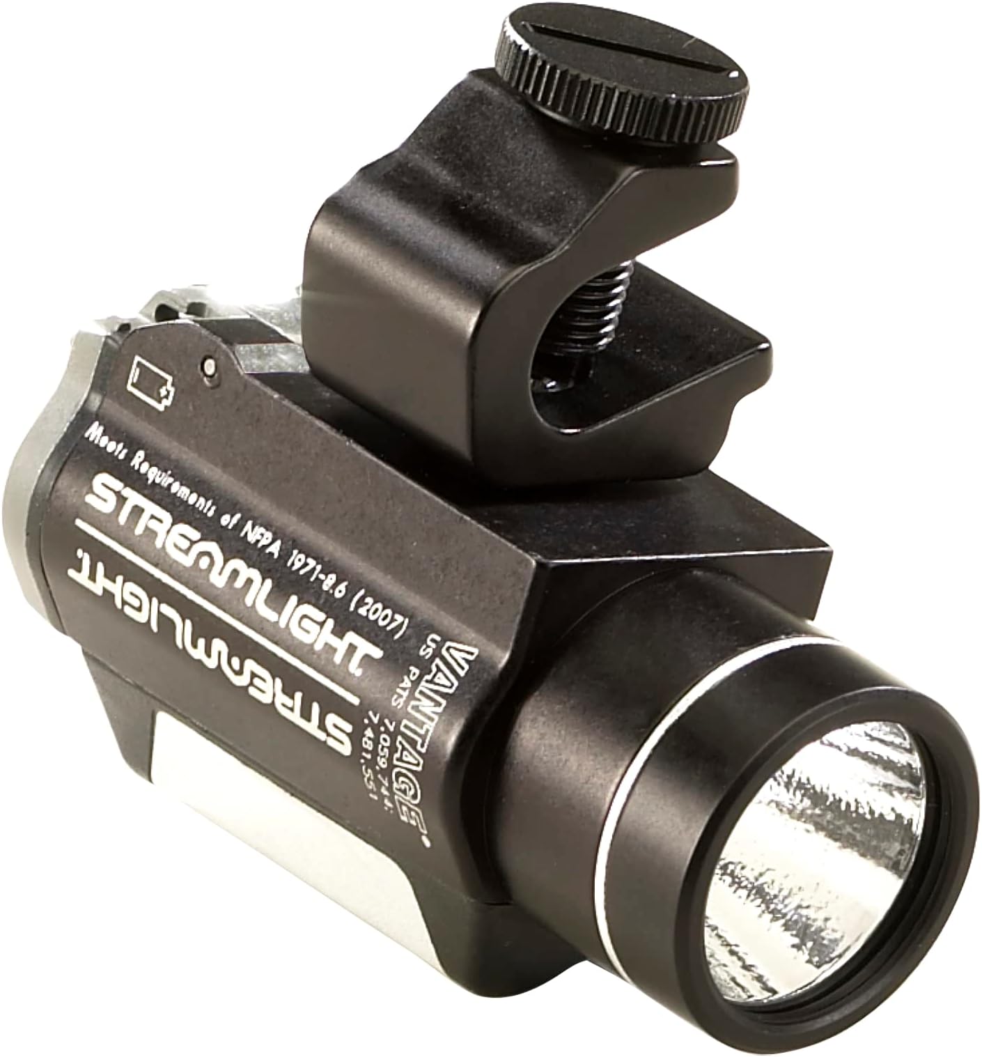 Streamlight 69140 Vantage LED Tactical Helmet Mounted Flashlight, Black