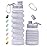 Nefeeko Collapsible Water Bottle, 26oz Silicone Foldable Water Bottles Leakproof BPA Free Travel Water Bottles with Carabiner, Portable Sport Water Bottles for Camping,Hiking Outdoor Indoor Sport