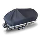 21-24FT Boat Cover Trailerable Heavy Duty Raeplacement for Pontoon Beam 102 gallery image