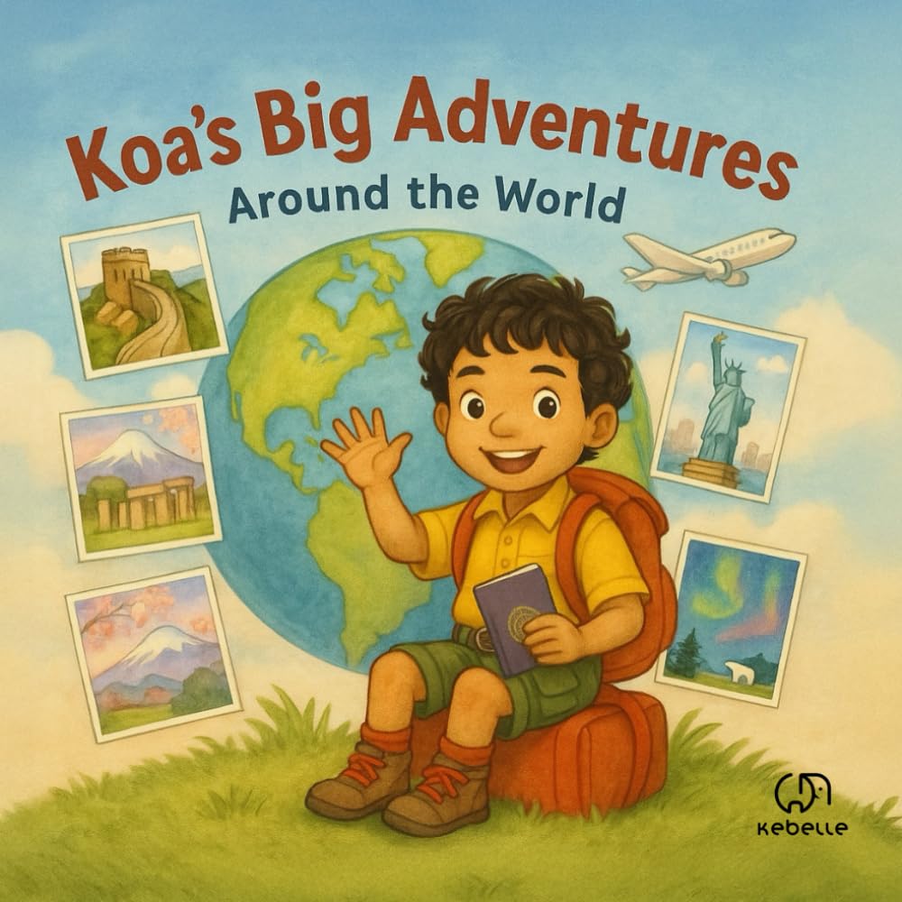 Koa’s Big Adventures: Around the World: A Fun and Educational Journey to Landmarks and Wonders Across the Globe