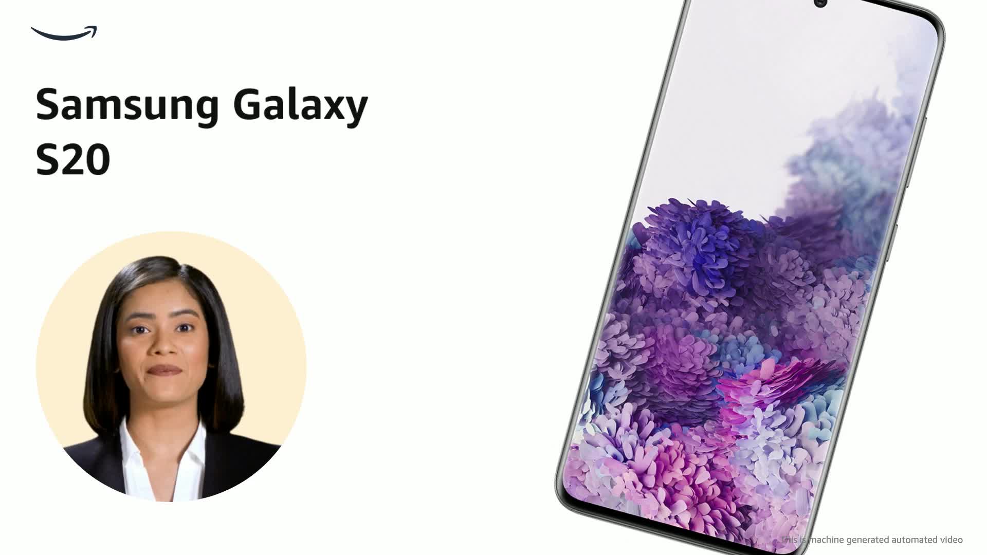 Samsung Galaxy S20 (Cosmic Gray, 8GB RAM, 128GB Storage) with No