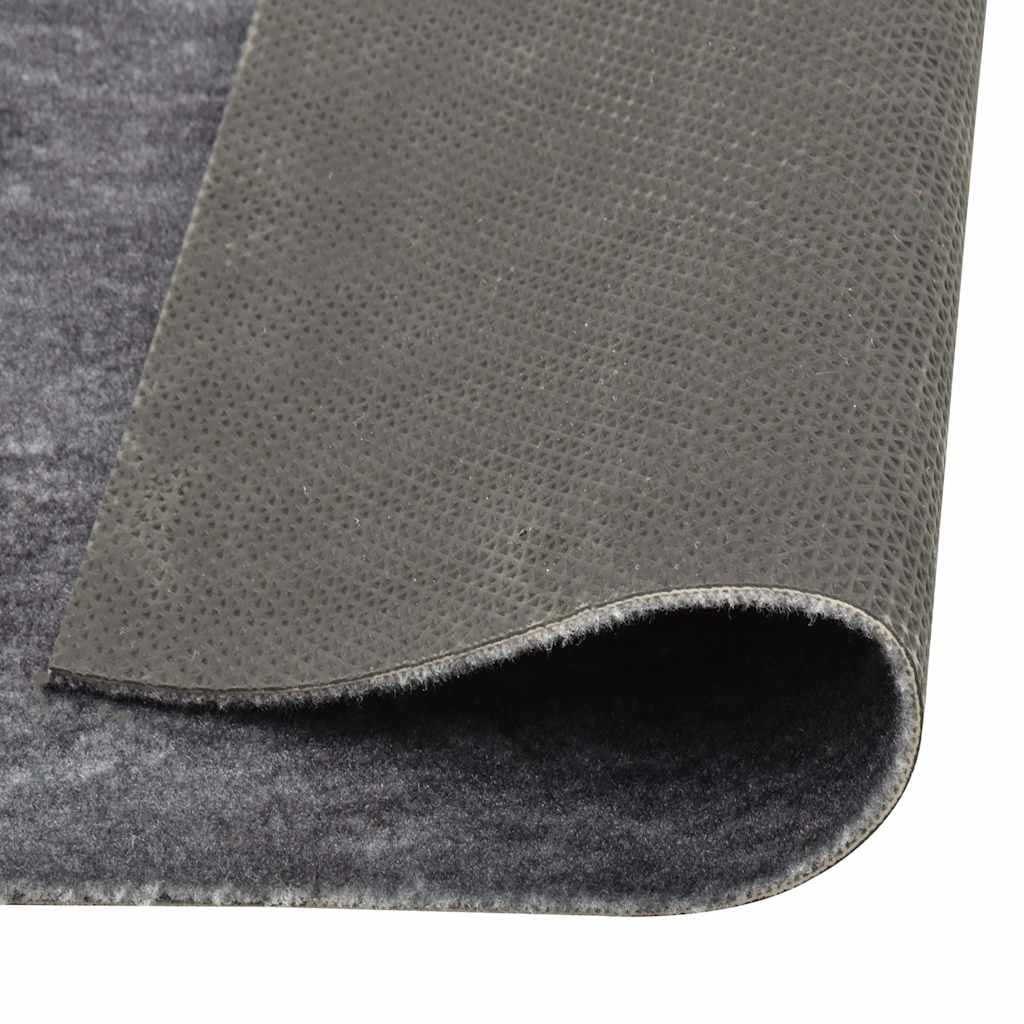 Waschbare Küchenbodenmatte Pfeffer 45x150 cm rutschfestes Design für Flur, Eingang, Balkon, Garten, innen und außen, Schmutzfangmatte, bequem zu reinigen