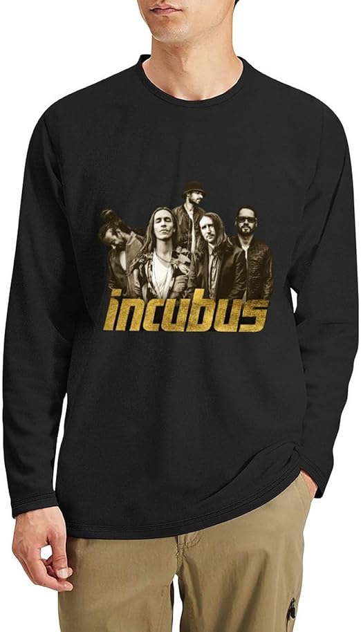 Amazon | [Longyong] Tシャツ メンズ 長袖 大きいサイズ INCUBUS 
