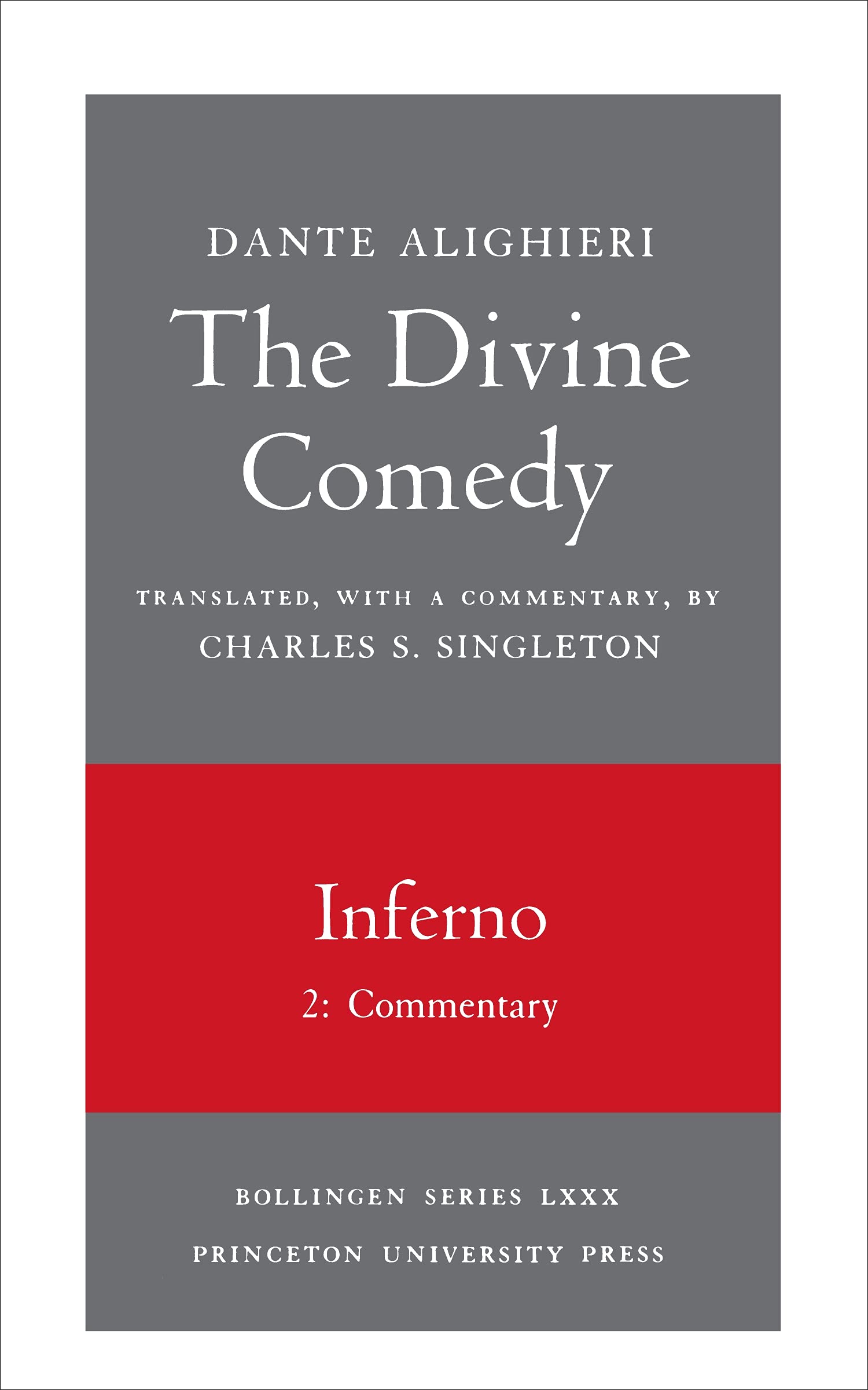 Princeton University Press The Divine Comedy, I. Inferno, Vol. I. Part 2: Commentary