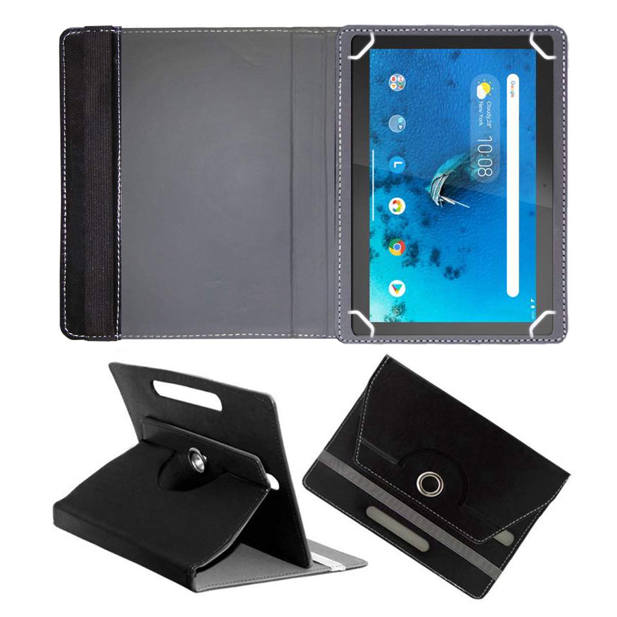 Fastway Rotating Leather Flip Case for Lenovo Tab M10 (HD) Tablet Black (B07Z59BR52) Amazon Price History, Amazon Price Tracker