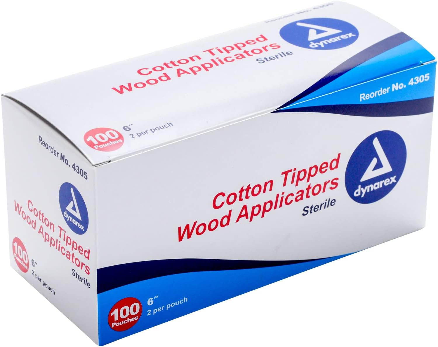 Cotton Tip Applicator 6" 2’s Sterile 100/box Beyond Beauty Events