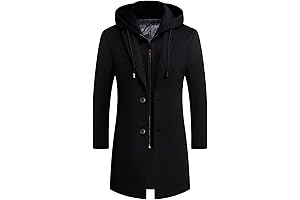 Men's Wool Trench Coat: A Timeless Classic for Winter Style