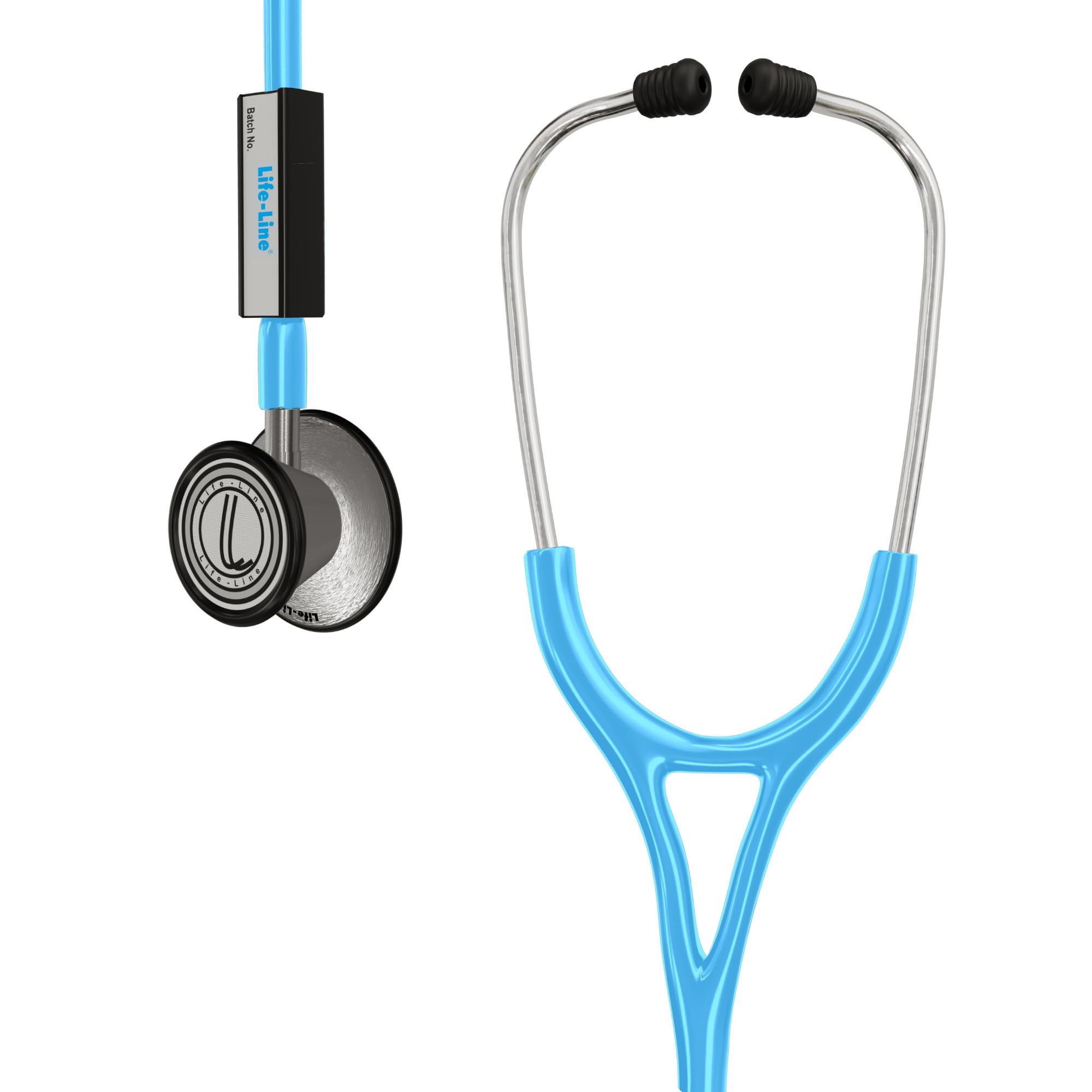 LIFE LINE Paediatric 2 SS Stethoscope (Light Blue) | Dual Diaphragm Chest Piece for Paediatric and Neonatal | 2-way Tube | Best for Doctors, Nurses, Students-picture-24