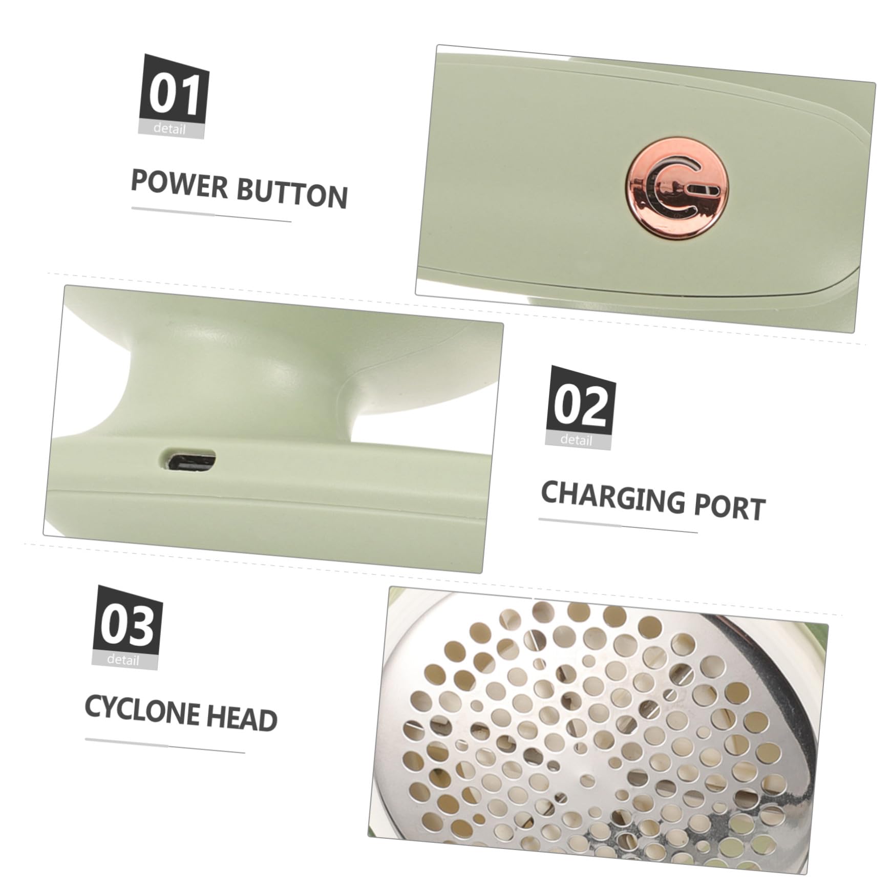 Healeved 3 Set Rimuovi pelucchi rasoio per abbigliamento rasoio portatile per abbigliamento dispositivo di rimozione attrezzo kit levapelucchi per vestiti rasoio in tessuto fuzz Metallo