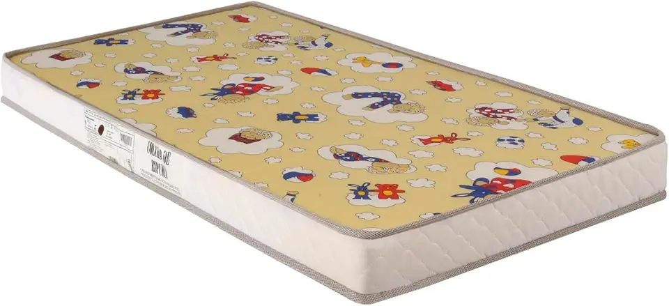 Colchão para Berço Gazin Baby Colchão para Berço 130X70cm Espuma D18 Macio Padrão Americano (Branco)