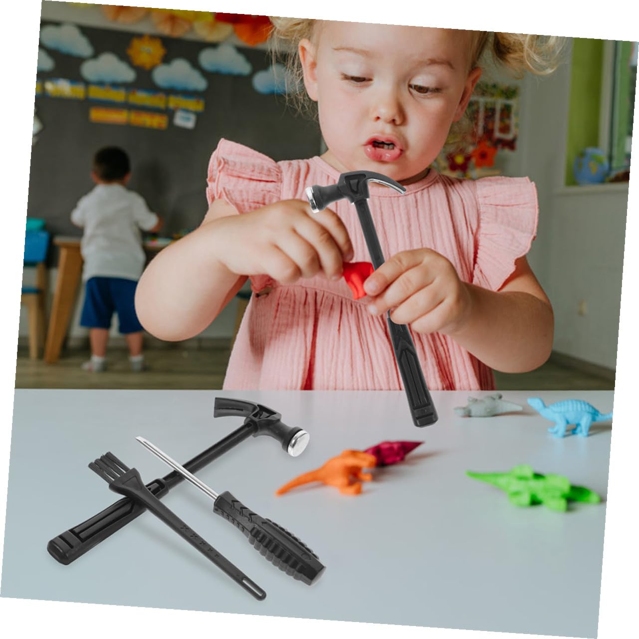 Kit de Herramientas de Excavación 9 Juegos Plástico Metal para Niños