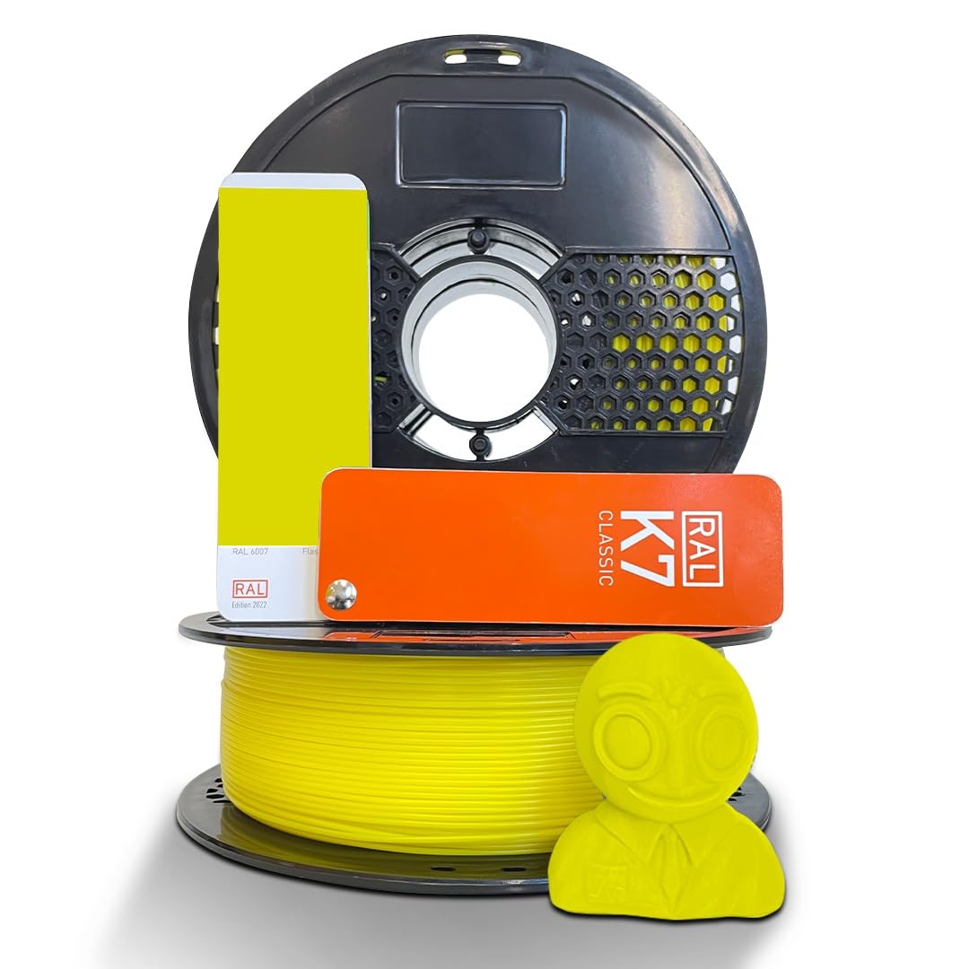 NFIL3D 1.6KG HS PLA+ Fluoro Yellow - 3D Printer Filament | Filaments for 3D Printer| 1.75mm| Accuracy - +/- 0.015mm | 1000g 3D Filament, 250g Spool & 350g Packaging Weight (Total Weight 1.6KG)-image-33