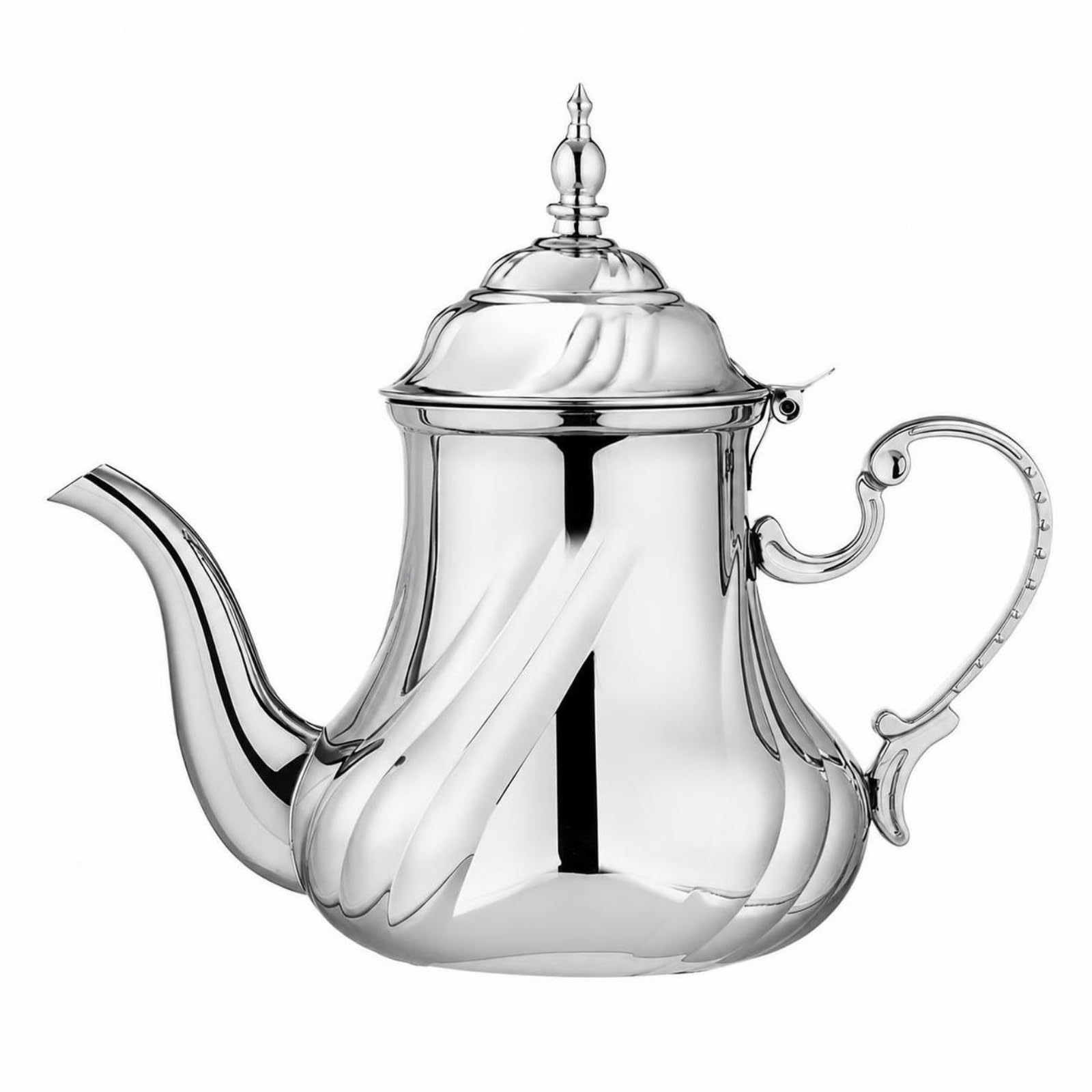Dekorativ Kaffeekanne, Silber, 1.2L A