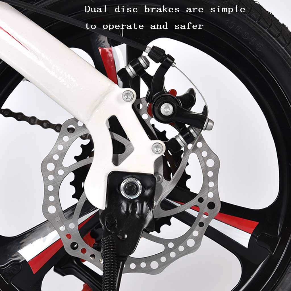 大人用折りたたみ自転車超軽量卸売学生自転車ディスクブレーキ可変速通勤自転車 ディスクブレーキ付き軽量折りたたみ自転車,可変速,大人と女性の