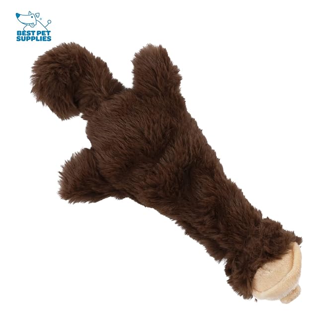 Foto 3 de 6 de Mejor mascota suministros 2 en 1 Fun piel Stuffless perro Squeak juguete