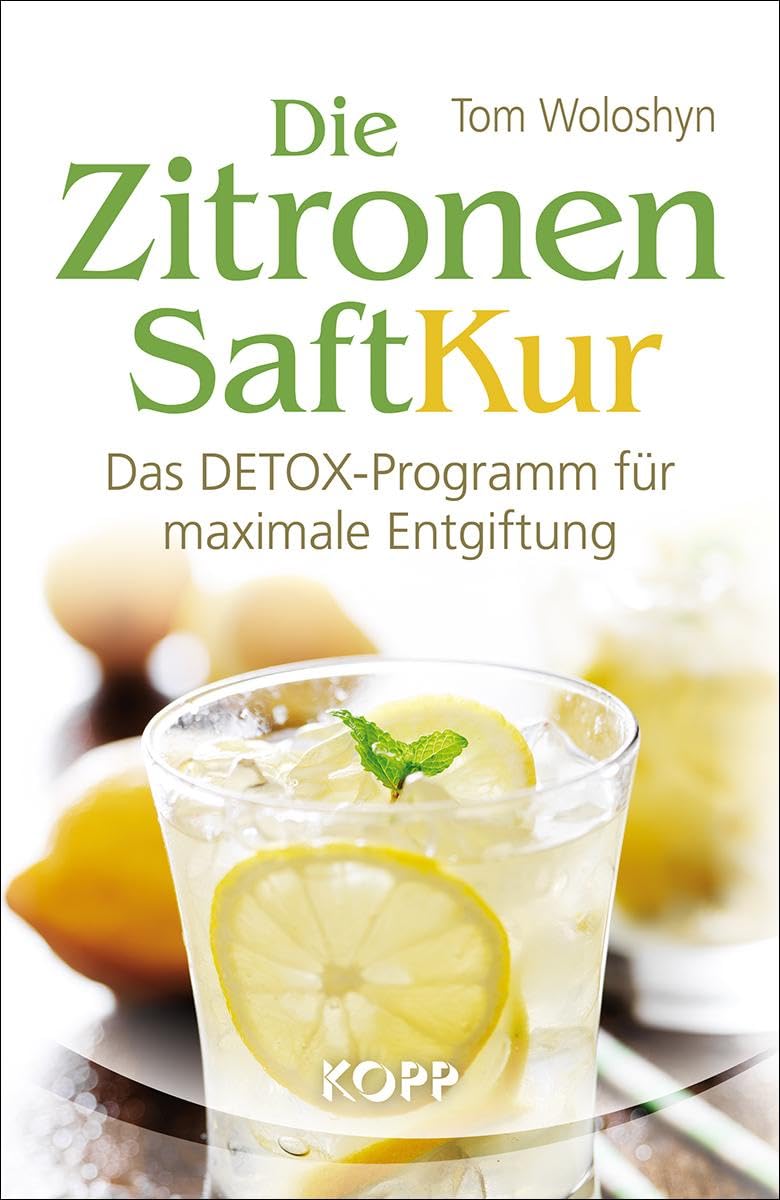 Tom Woloshyn Zitronensaft-Kur Buch Master-Cleanse-Detoxprogramm
