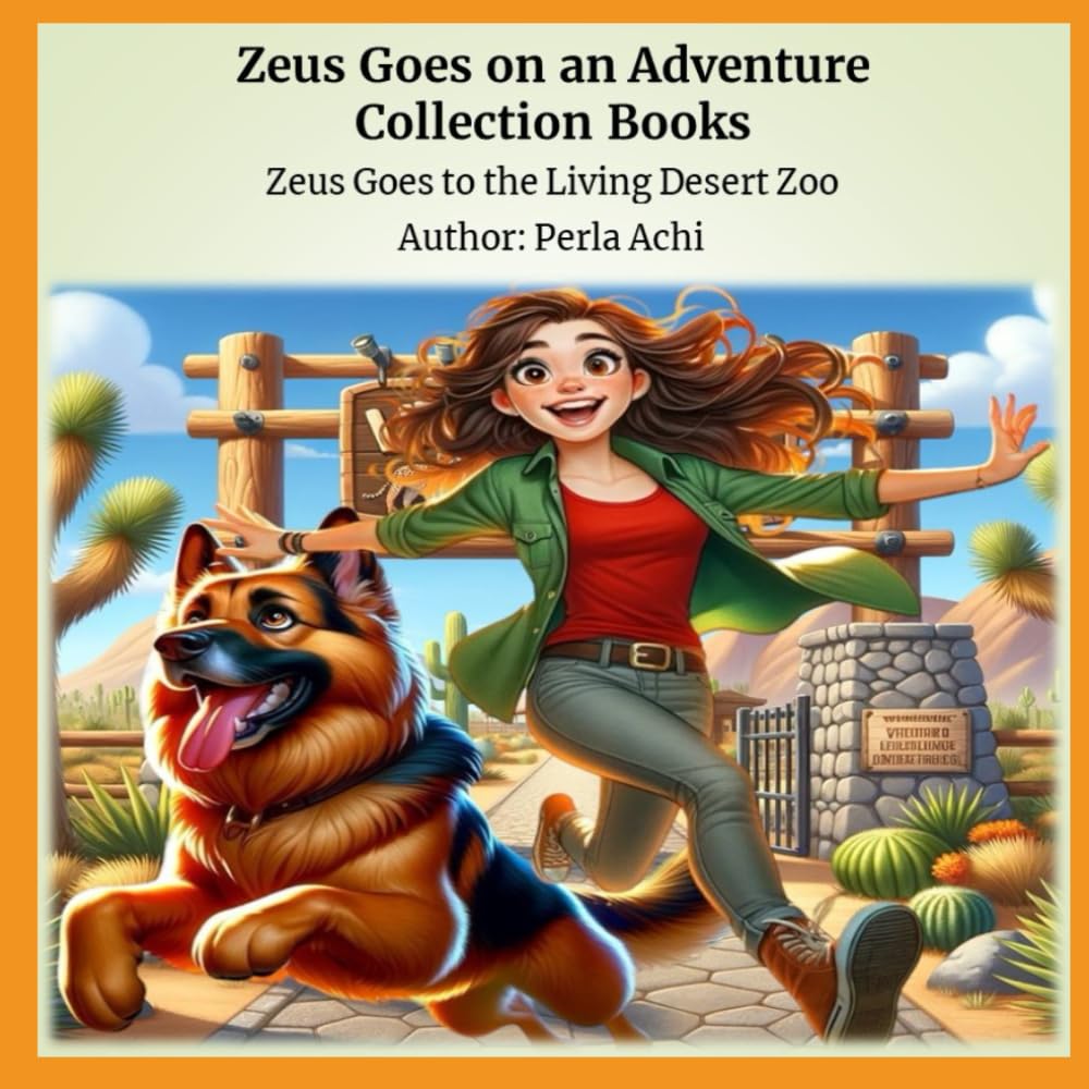 Zeus Goes to the Living Desert Zoo: Zeus Goes on an Adventure Collection Books