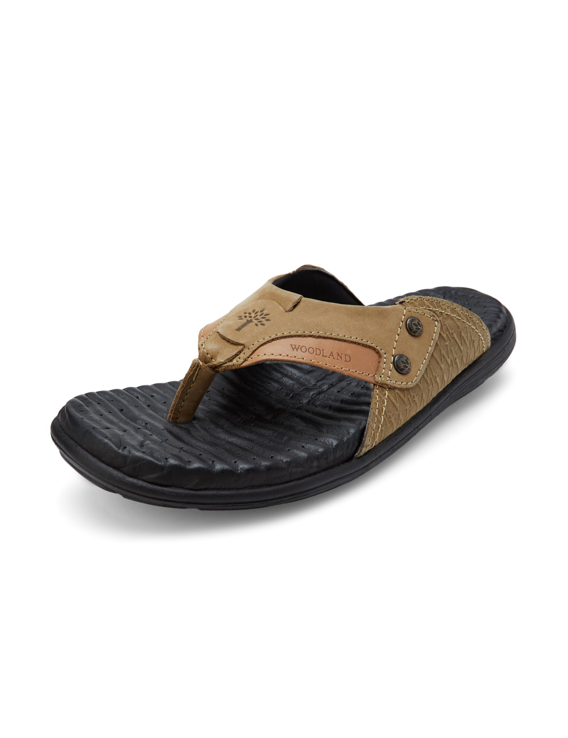 woodland Men's Leather Flip-Flop-picture-25