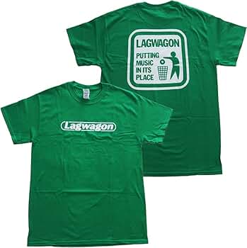 Amazon | (ラグワゴン) LAGWAGON/PUTTING MUSIC GREEN オフィシャル T