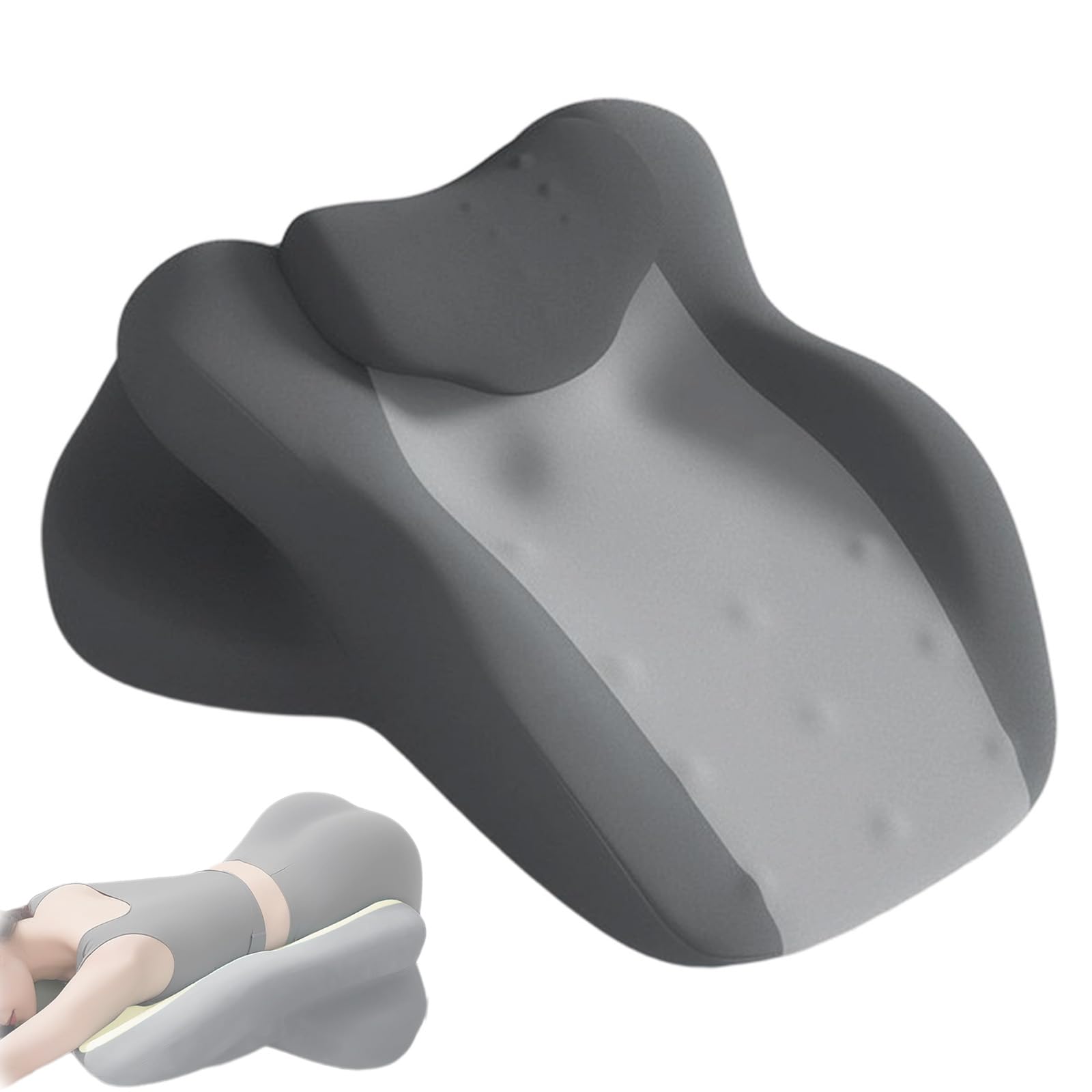 Intimacy Pillow for Couples, 27° Wedge Support Cushion with Memory Foam (#01)