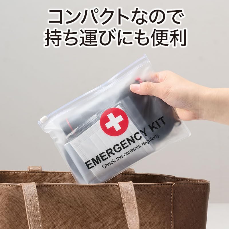Amazon.co.jp: 【60個セット販売/エマージェンシー6点キット】防災備蓄