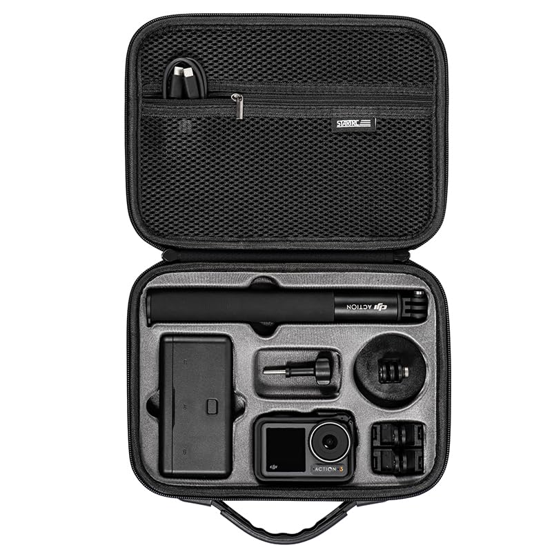 Estuche DJI Osmo Action 3 evita golpes y arañazos con esta bolsa de transporte rígida