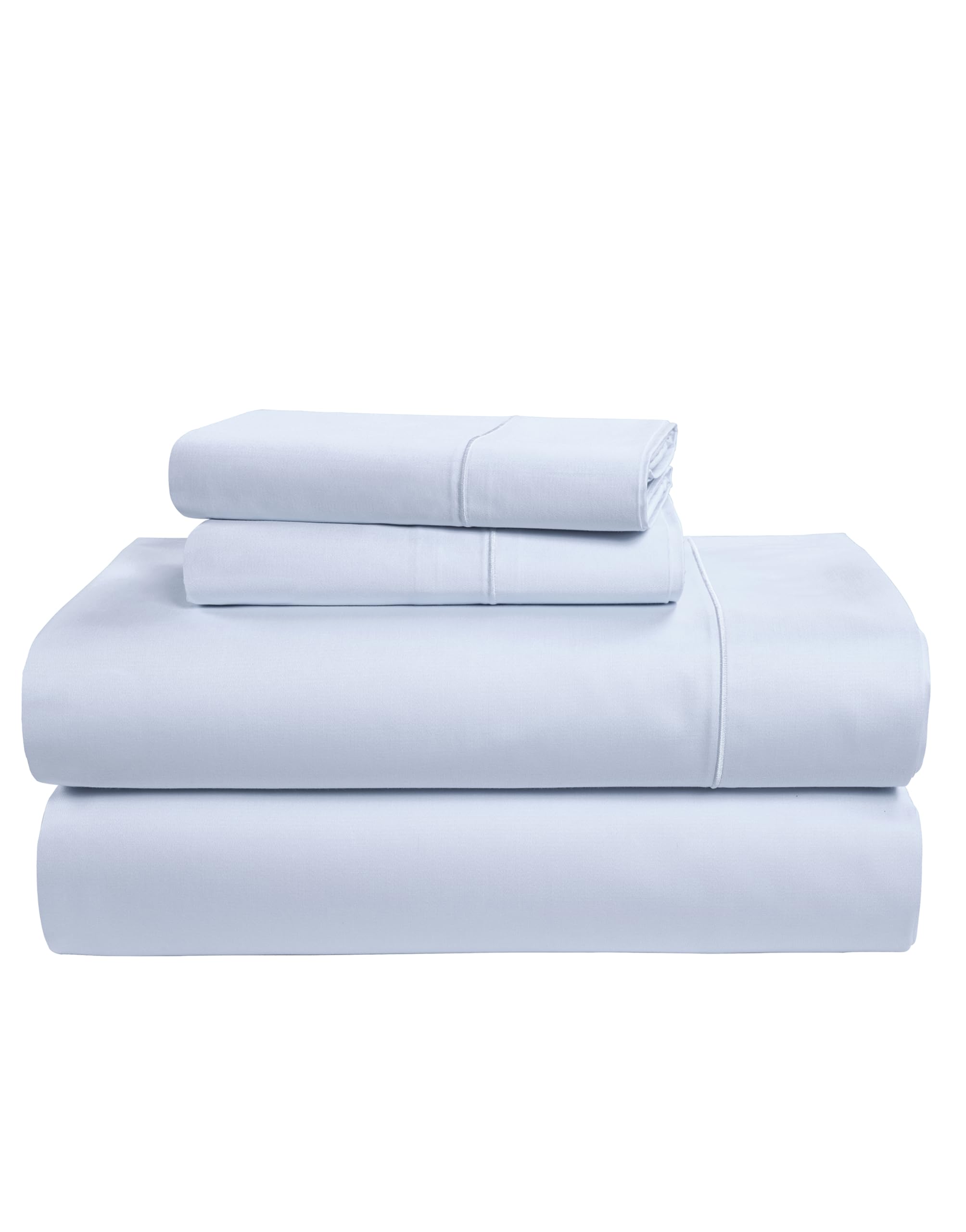 100% Egyptian Cotton Sheet Set Queen Size – Silky Sateen Weave Queen Sheet Set for Winter Sleep Comfort, 15" Snug Fit Deep Pocket, Breathable & Durable, Hotel-Quality Soft Luxury You Can Feel - Taupe — view 9