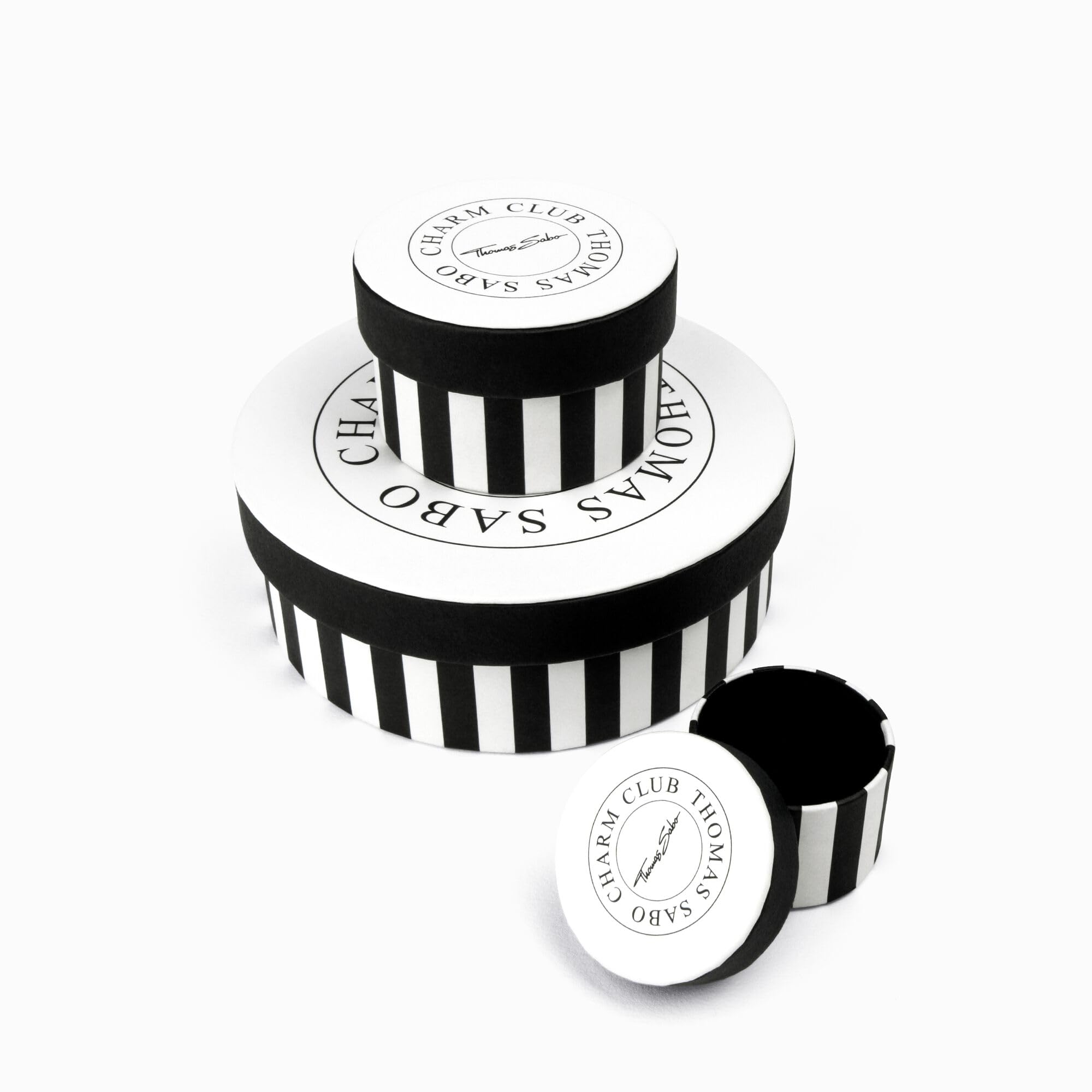 THOMAS SABO Charm-Anhänger Sternzeichen Krebs mit Steinen Silber 925 Sterlingsilber, Geschwärzt