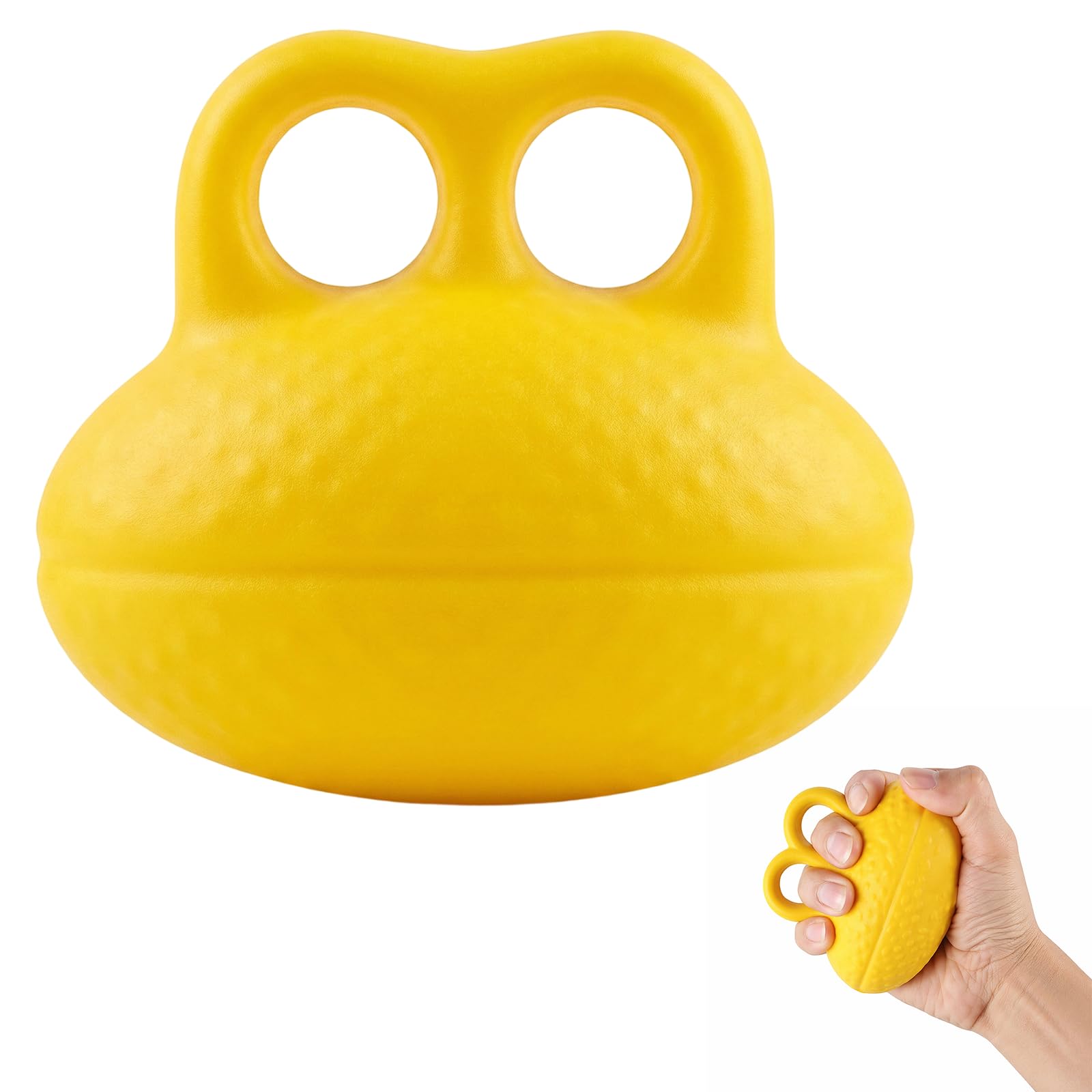 Hand Exercise Ball, Grip Strengthener and Finger Exerciser for Adults, Squeeze Stress Balls for Arthritis, Stroke Rehab Equipment, Hand Therapy Balls for Muscle Strengthening and Anxiety Relief