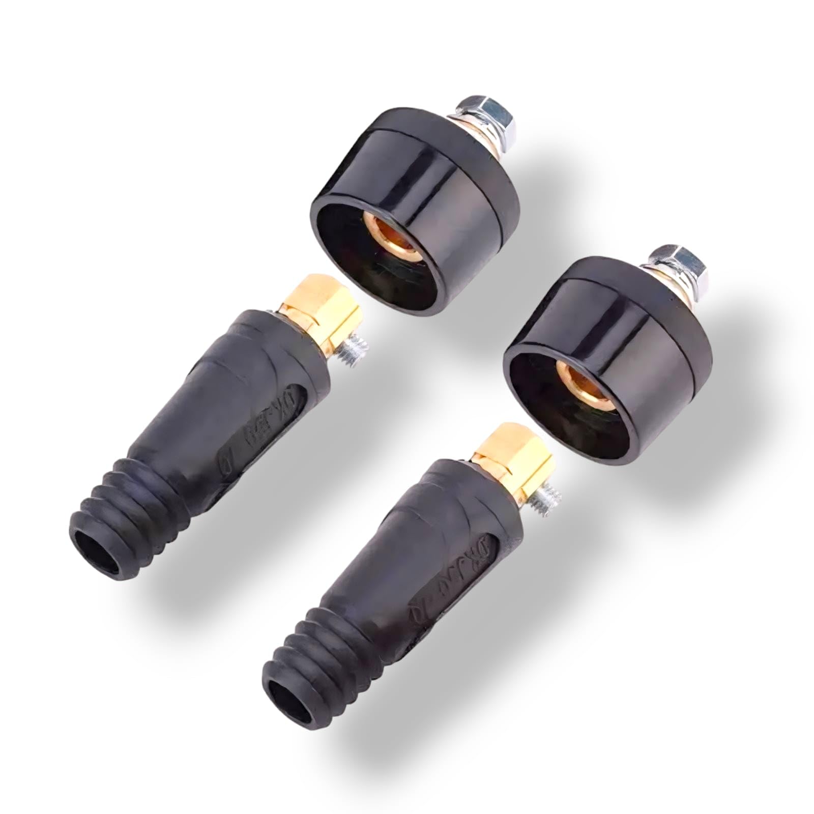 Welding Cable Connectors, 35-50 Male Female, 2 Male 2 Female, Heavy Duty, (2 Pair) (B0D6BLM3JG) Amazon Price History, Amazon Price Tracker