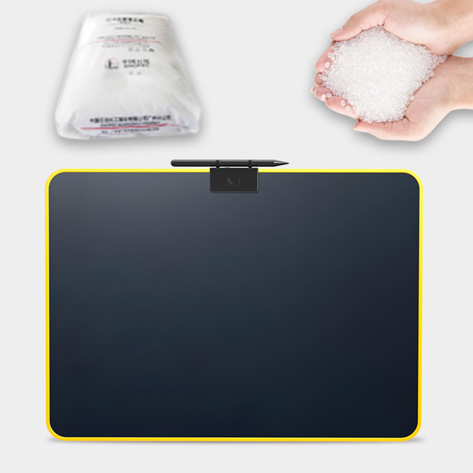 Tavoletta grafica ricaricabile per bambini, schermo LCD da 16, 5 pollici, tavoletta grafica portatile con pulsante cancellazione, per scarabocchi, tavoletta grafica LCD, giocattolo educativo