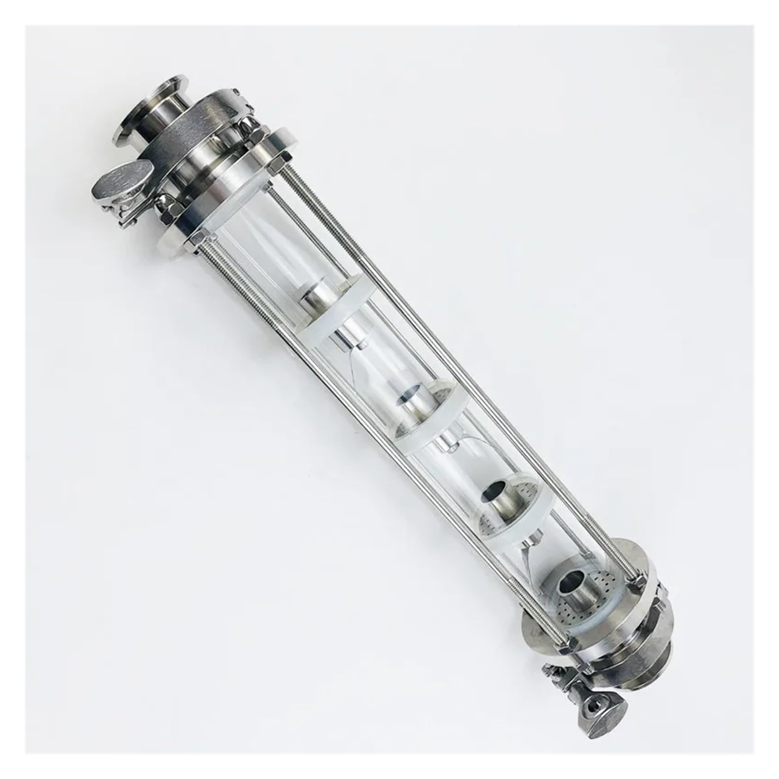 Colonna for Lenti di Distillazione Torre di distillazione OD64 SS304 da 2'(51mm) Set di Vetro a 4 Strati. Distillatore Moonlight(Set 2)