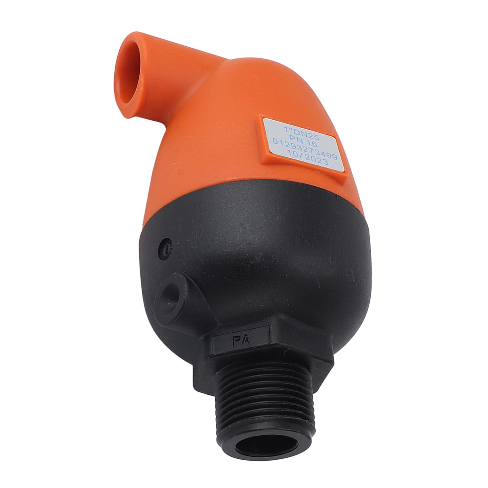 Válvula de Alivio de Aire para Riego Agrícola de Plástico Automática, Ventilación de Riego por Goteo para Jardinería y Horticultura, Hecha de Plástico (1 pulgada grande)