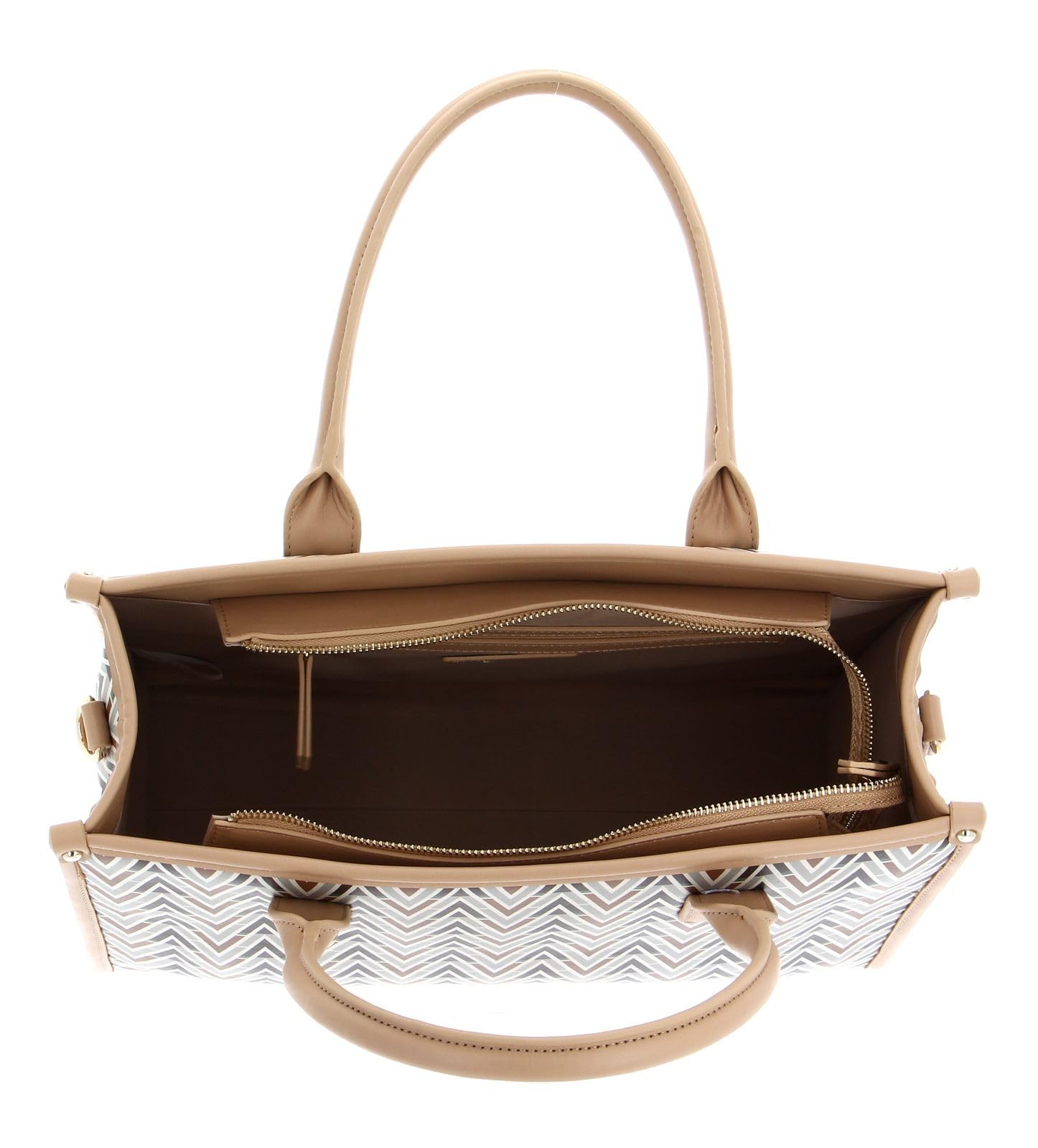 Valentino bolso de hombro bolso shopper Tonic Tote Beige/Multicolor