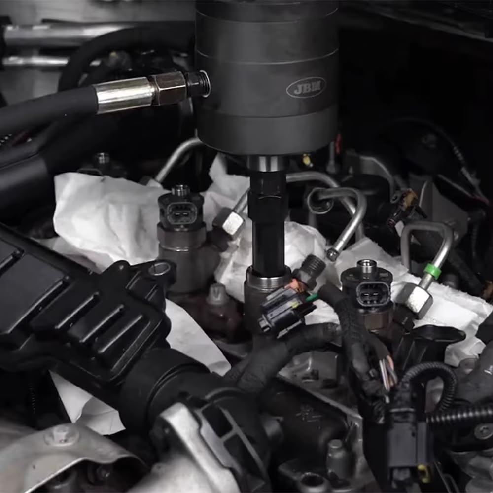 21PCS Pneumatyczny ściągacz Wtryskiwaczy Diesel Zestaw do Wyciągania Wtryskiwaczy Diesel do Silników Diesel, Narzędzie do Wyciągania Wtryskiwaczy Diesel