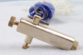 Yinfente 1set Brass Purfling Tools Inlay Inlaid Groove Carver Knife Luthier Tools for Making Violin Viola