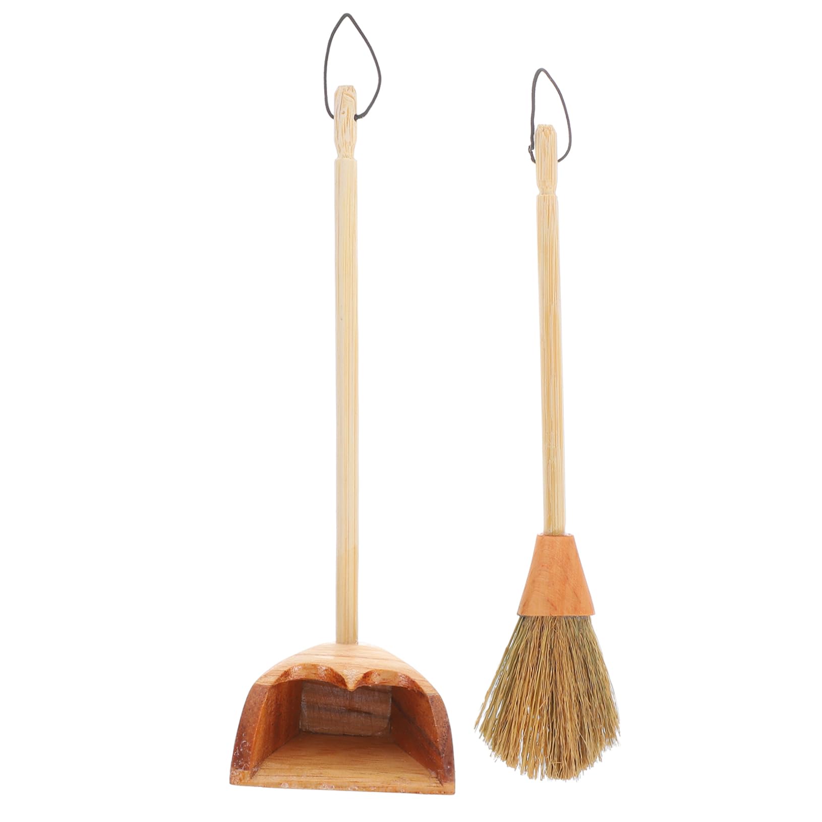 SEWOART 1pc 1:6 Mini Broom Playhouse Toy Boys and Girls' Room Decor Accessory for Fun