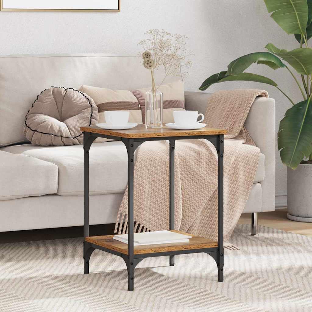 Table basse de salon pour tasse de café et livres, meuble d'appoint 55 cm de hauteur