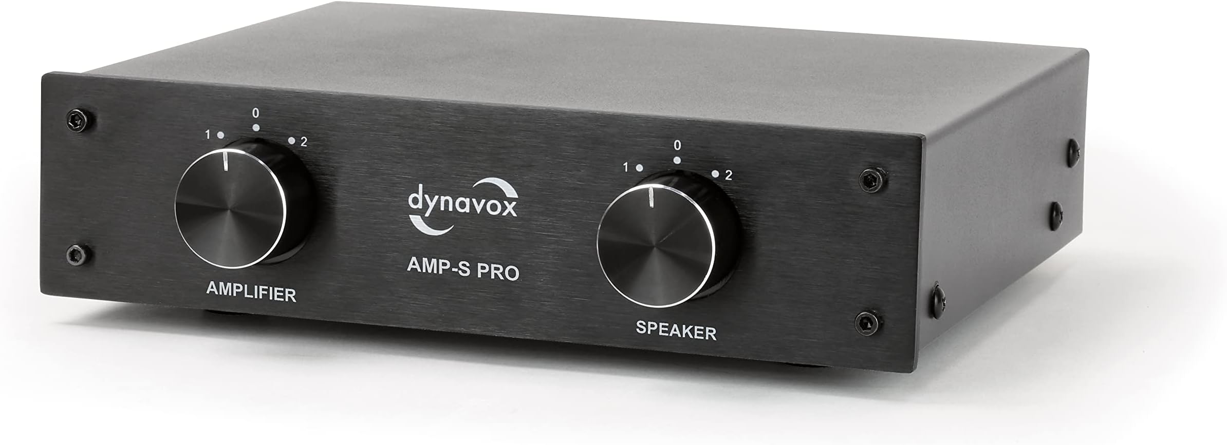 Dynavox AUX-S stereo ingangsuitbreider 5 ingangen in het zwart