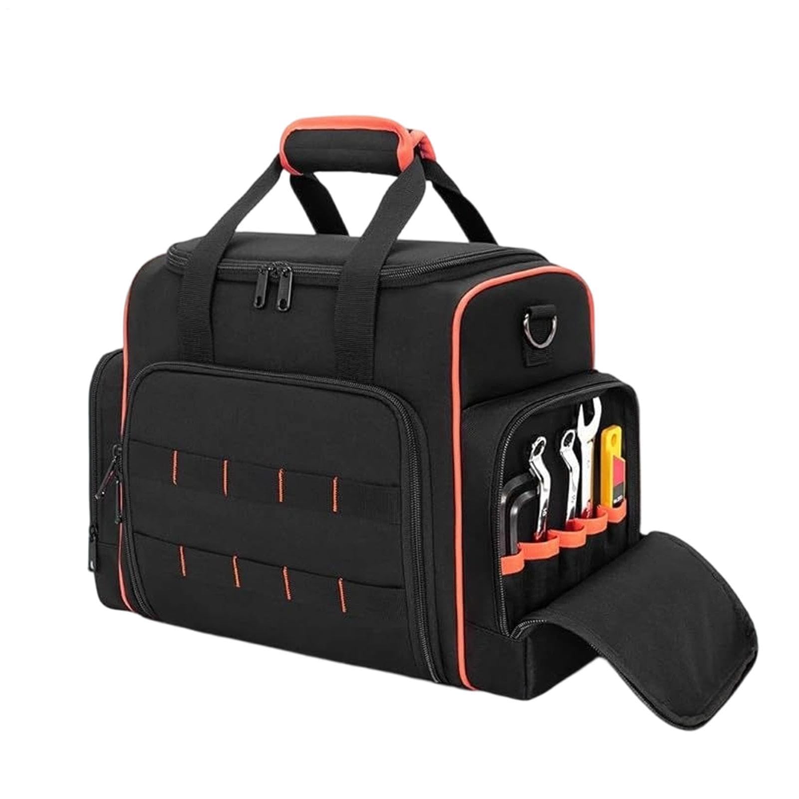 Organisateur De Sacoche À Outils Grand Sac À Outils Multi-Poches 3 Boîtes