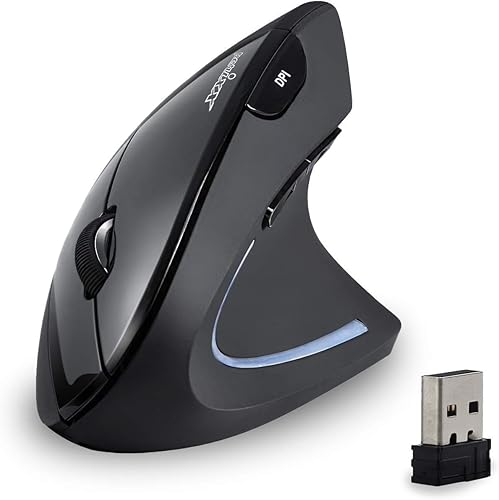 Miniatura 6 de Paquete ergonómico PERIBOARD-612 Teclado ergonómico inalámbrico con ratón vertical inalámbrico PERIMICE-713