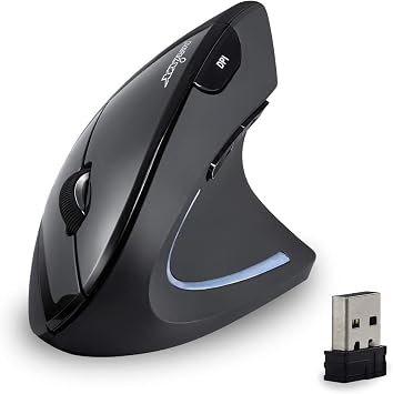 Perixx Ergonomic Bundle PERIBOARD-612 Wireless Ergonomic Keyboard with PERIMICE-713 Wireless Vertical Mouse