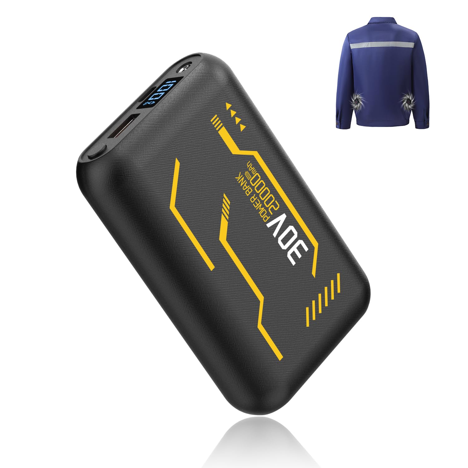 Amazon | 空調作業服 バッテリー 30V 超高出力 大容量 20000mAh【2026