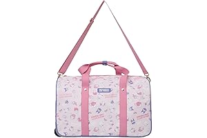 Hello Kitty Kawaii Wheeled Rolling Duffle Luggage