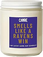Vista 26 de CE Craft - Smells Like A Viking's Win - Vela temática de fútbol y deportes - Regalo para papá/hijo (vainilla lavanda)