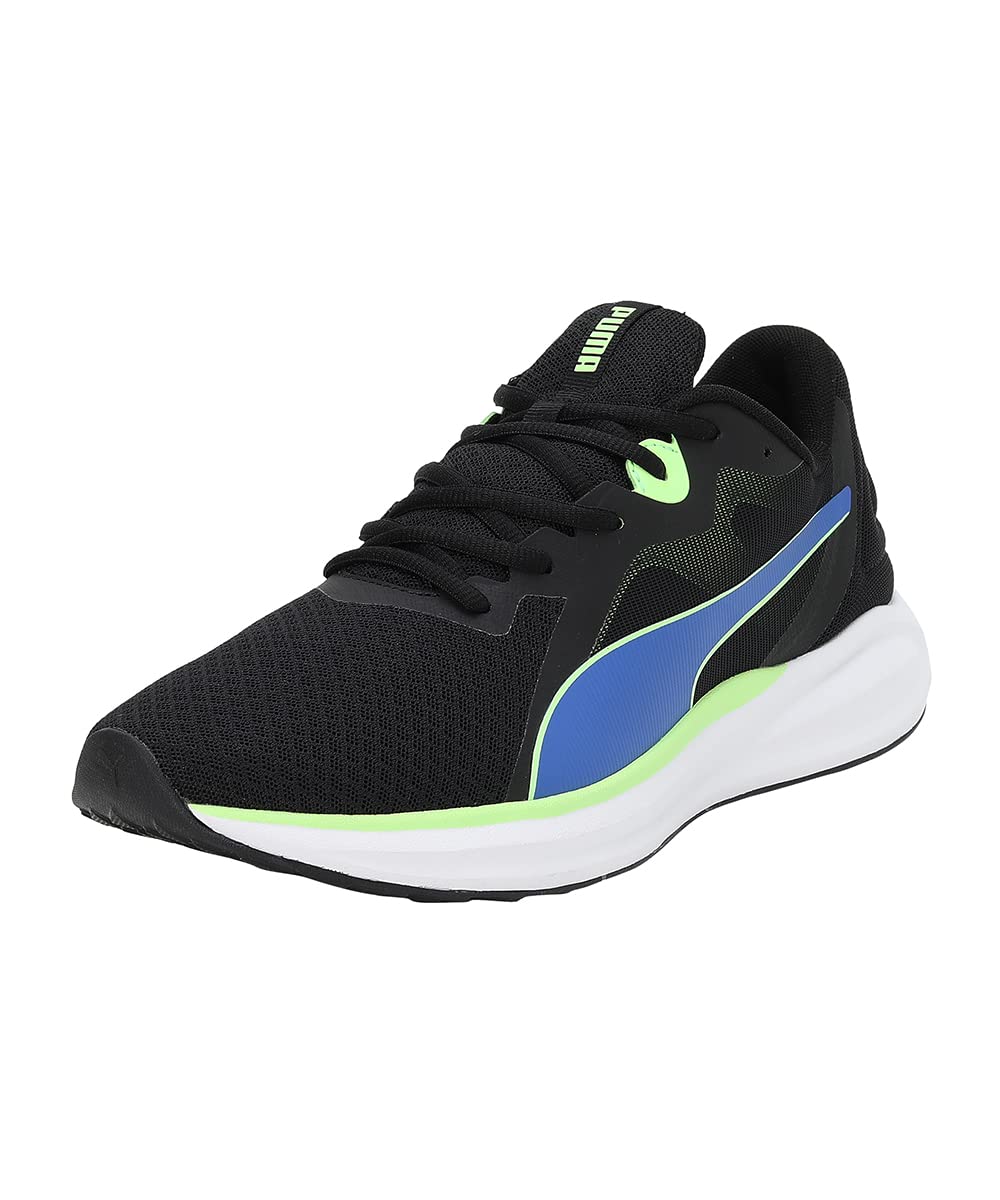 Puma Unisex-Adult Twitch Runner Fresh Black-Royal Sapphire-Fizzy Lime Running Shoe - 6.5 UK (37798103) (B09YVVRRVQ) Amazon Price History, Amazon Price Tracker
